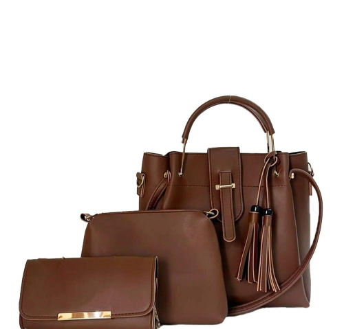 3pcs woman's PU Leather bag 🎒 