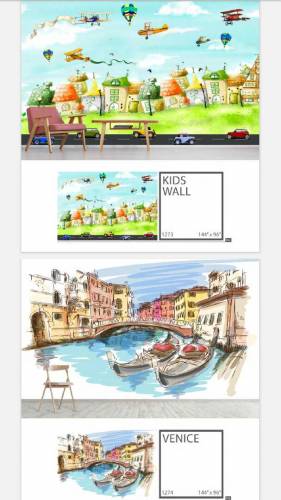 wall picture wall paper home decoration items