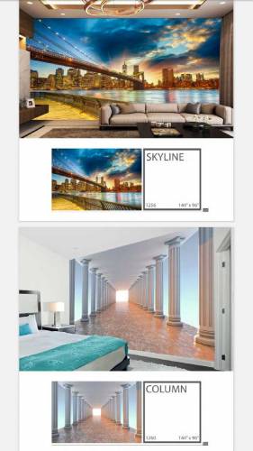 wall picture wall paper home decoration items