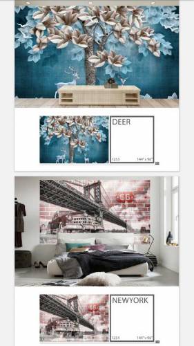wall picture wall paper home decoration items