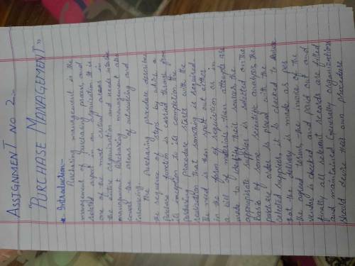 hand written assignment  available 