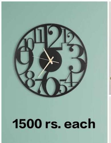 a beautiful trendy and stylish clock