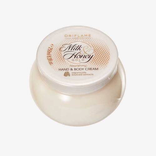  ORIFLAME MILK & HONEY GOLD Nourishing Hand & Body Cream 250ML