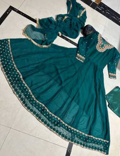 3 pcs Chiffon maxi