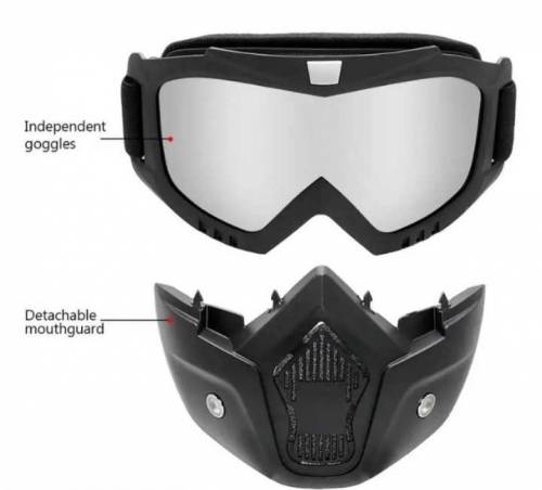 Motercycle decoration and dust proof mask