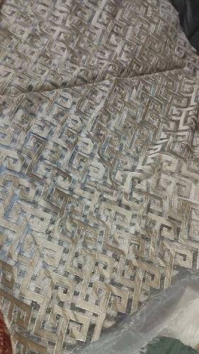 organza and net curtains embroidered 