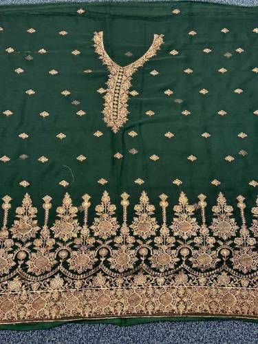 Ladies suit with handmade embroidery 