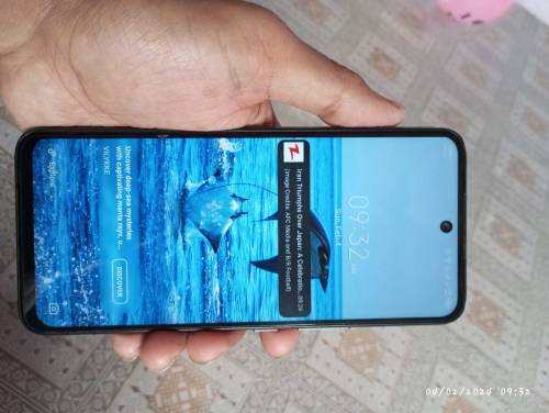 Infinix hot 12 play 4+3gb extendable 64gb one hand used only