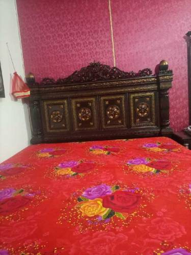 high quality wooden bed set in cheap cami pashi ho gay gi