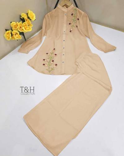 2pc China Cotton Shirt and Flapper 