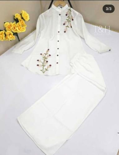 2pc China Cotton Shirt and Flapper 