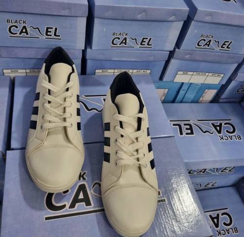 Canvas Style Sneakers—Mariental (665). Black 