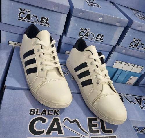Canvas Style Sneakers—Mariental (665). Black 