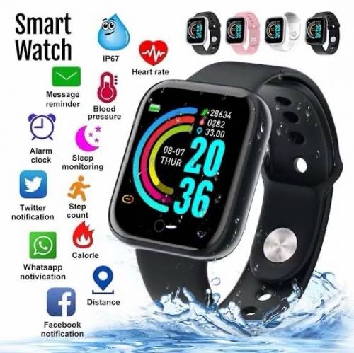 D20 Smart watch Black
