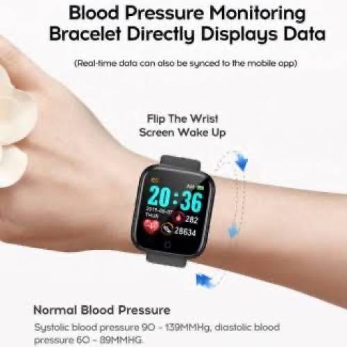 D20 Smart watch Black