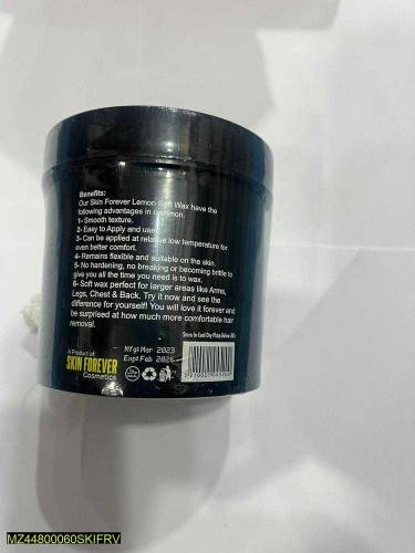 body and face finger wax