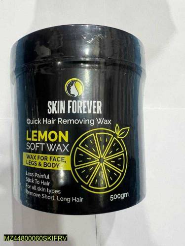 body and face finger wax