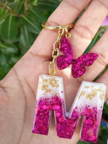rrsin alphabets keychain 