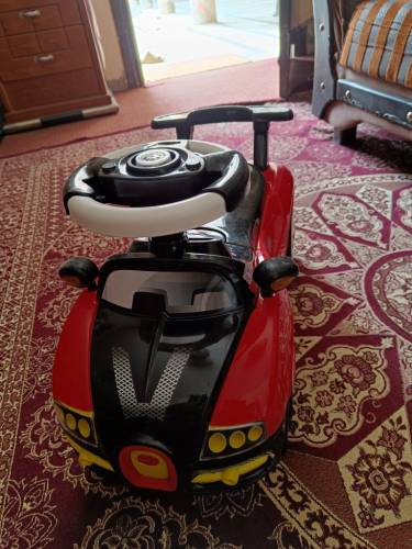 Mercedes Benzz Kids Push Car, Fun Play For Toddlers comes with Flashin
