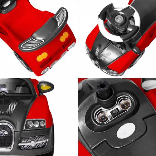 Mercedes Benzz Kids Push Car, Fun Play For Toddlers comes with Flashin