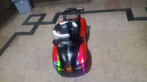 Mercedes Benzz Kids Push Car, Fun Play For Toddlers comes with Flashin