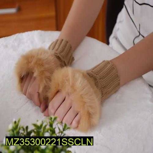 Women 's Fur Gloves 