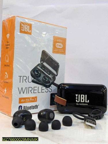 F9 pro 3digital display earbuds