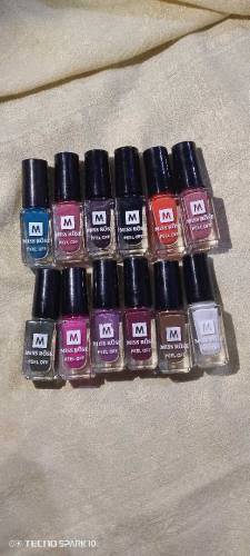 Miss rose nail polish Pack of 12 