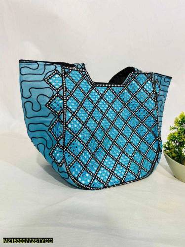 women's Fancy mirror embroidered handbag 