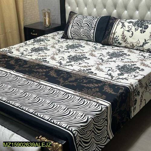 3pcs bedsheets cotton