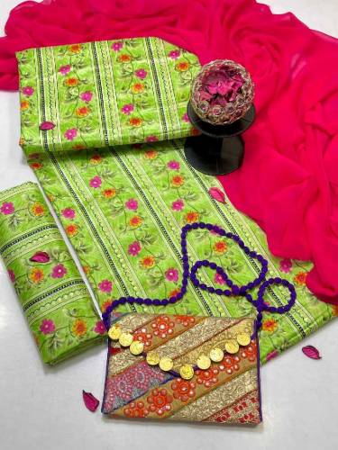3pc Summer Silk Daily Wear Collection 