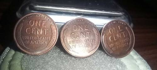 American 1923, 1923s,1923d, Lincoln Pennies set of 3 old coins