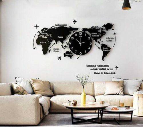 World Map design Wall Clock 