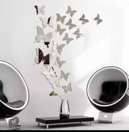 Acrylic Butterfly 18pcs