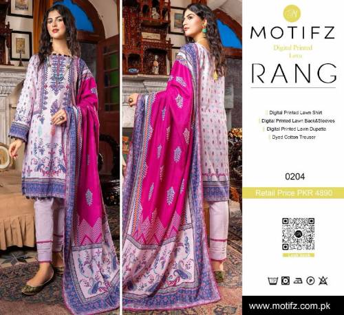 Lawn 3pc Unstitch