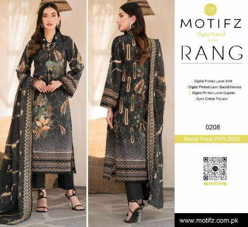 Lawn 3pc Unstitch