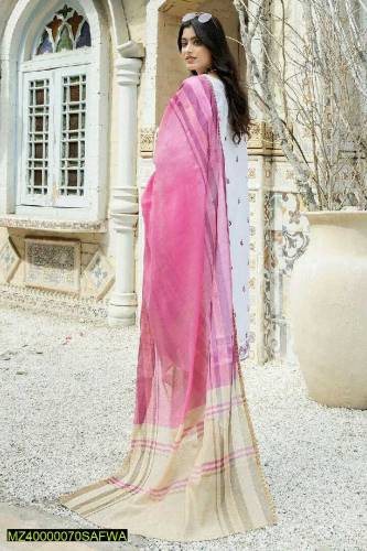  Fabric: Lawn Premium White Embroidery Front