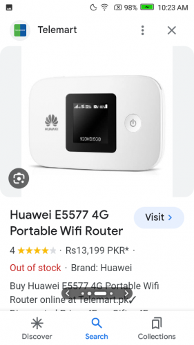Huawei 4g e lite wifi device 