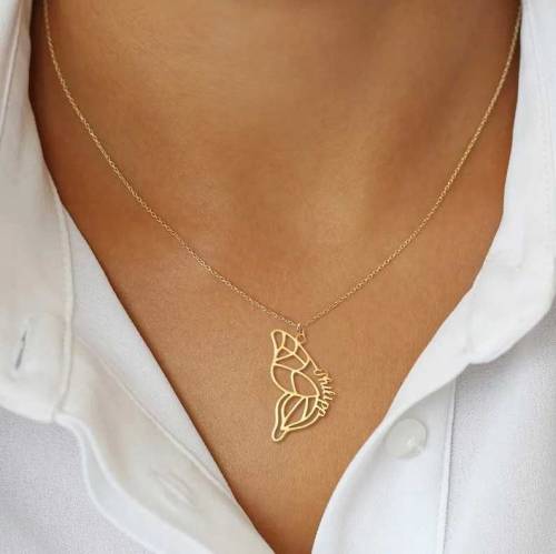 beautiful high quality gold plated necklace.Marking timing  1two.2day