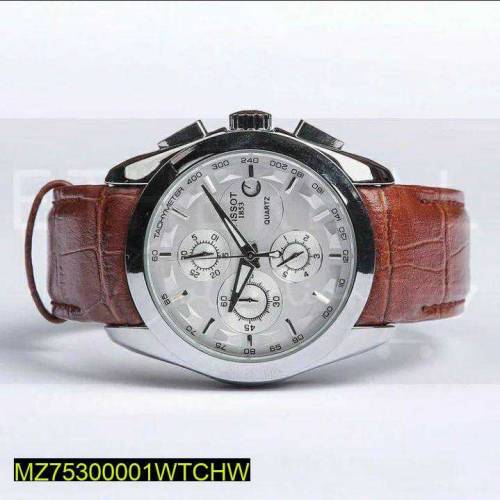 Leather watch 