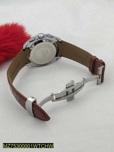 Leather watch 
