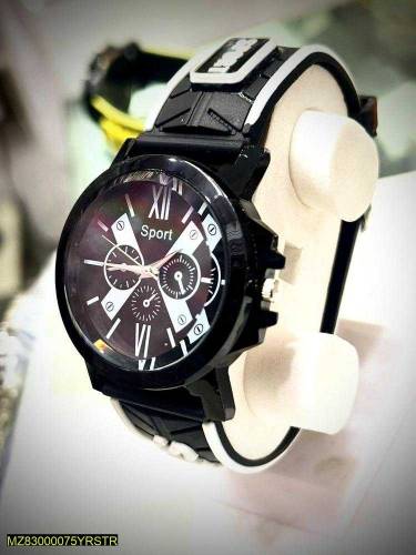 •  Material: Rubber•  Product Type: Watch•  Watch Case Shape: Round•  