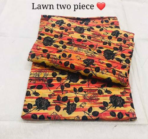 kesariya lawn 2 pc 