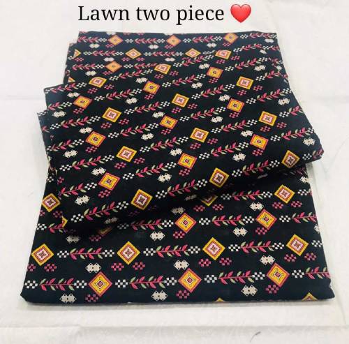 kesariya lawn 2 pc 