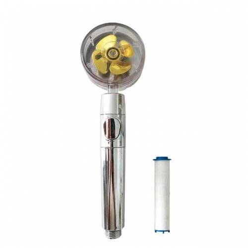 Name: Fan Shower HeadColor: MultiMaterial: ABS+PPSize: 260 * 78mm / 10
