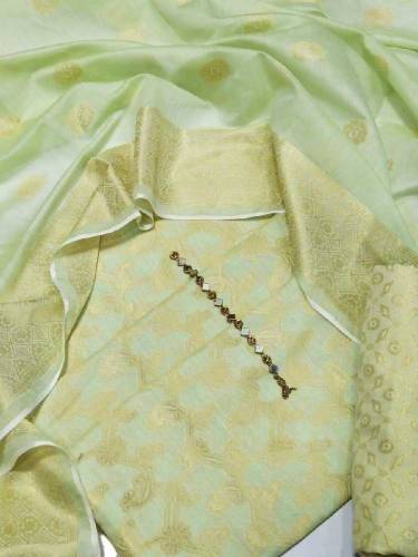 3 pic suit embroide unstich