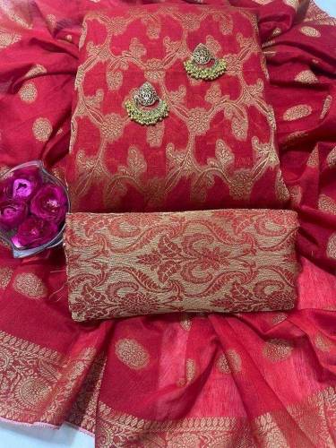 3 pic suit embroide unstich