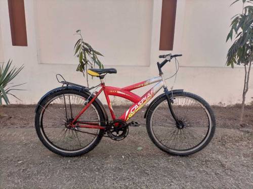 VERY GOOD CONDITION CYCLE 26 INCH CYCLE FOR SALE OF RED COLOUR