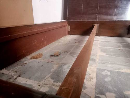 Wooden Bed 