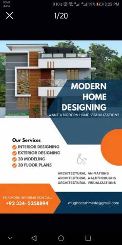 2d & 3d | Front Elevation | Animation / Interior & exterior design